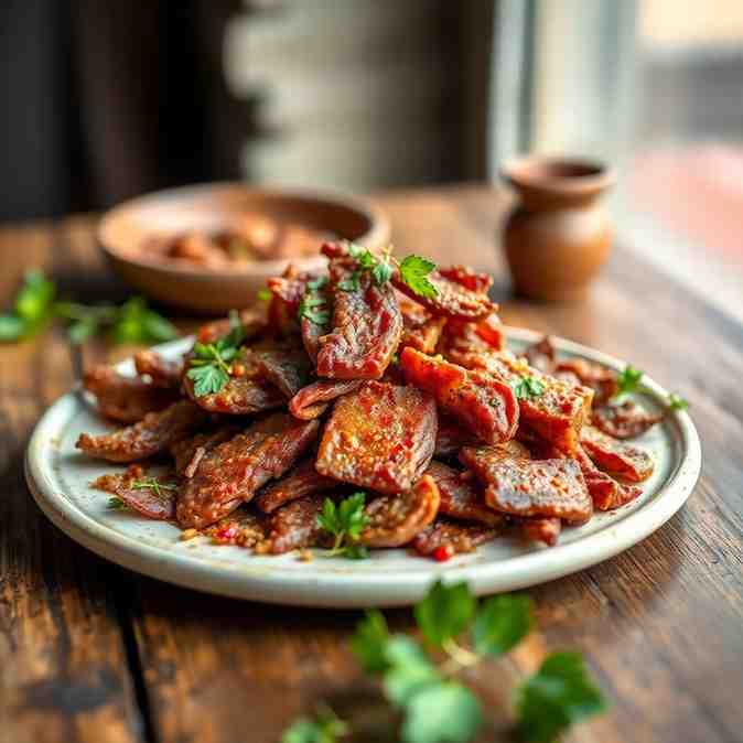 Andean Meat Recipes Bolivian Charque de Llama